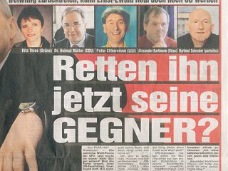 Ausschnit aus der Bild-Zeitung