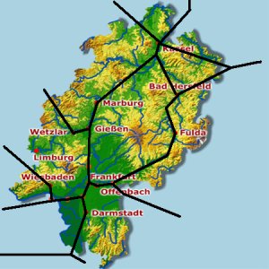 Mgliches hessisches Transrapidnetz