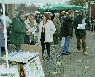 Infostand der BüSo