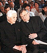 Kardinäle Ratzinger und Lehmann