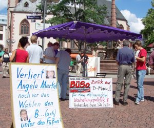 Infostand am Liebfrauenberg