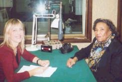 Interview mit Amelia Boynton in der Sendezentrale von Radio Vatikan