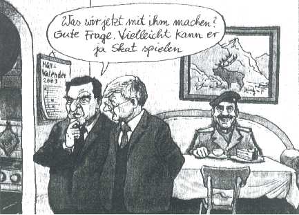 FAZ - Saddam im Exil